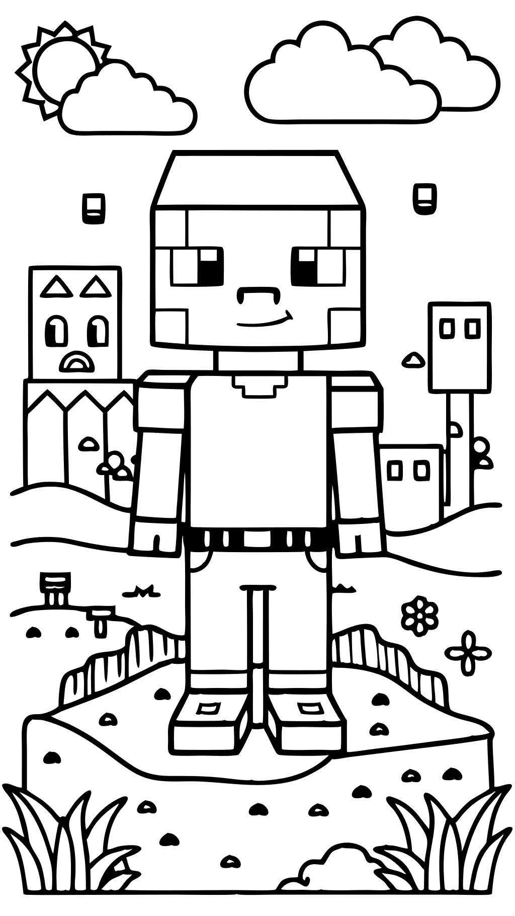 coloriages minecraft gratuits